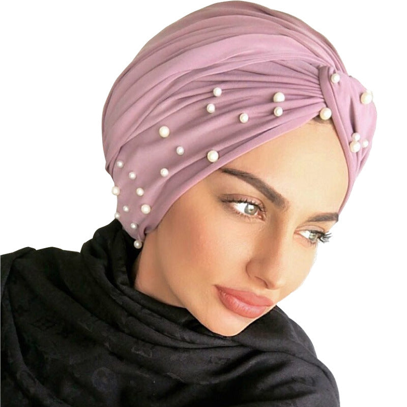 Muslim turban hat cotton jersey turban hat