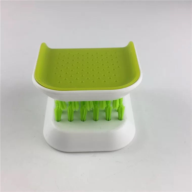 Cutlery cleaning brush