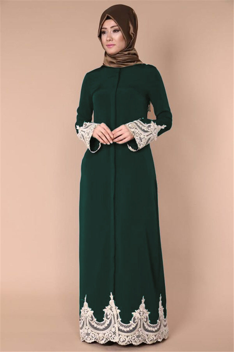 Muslim abaya robe