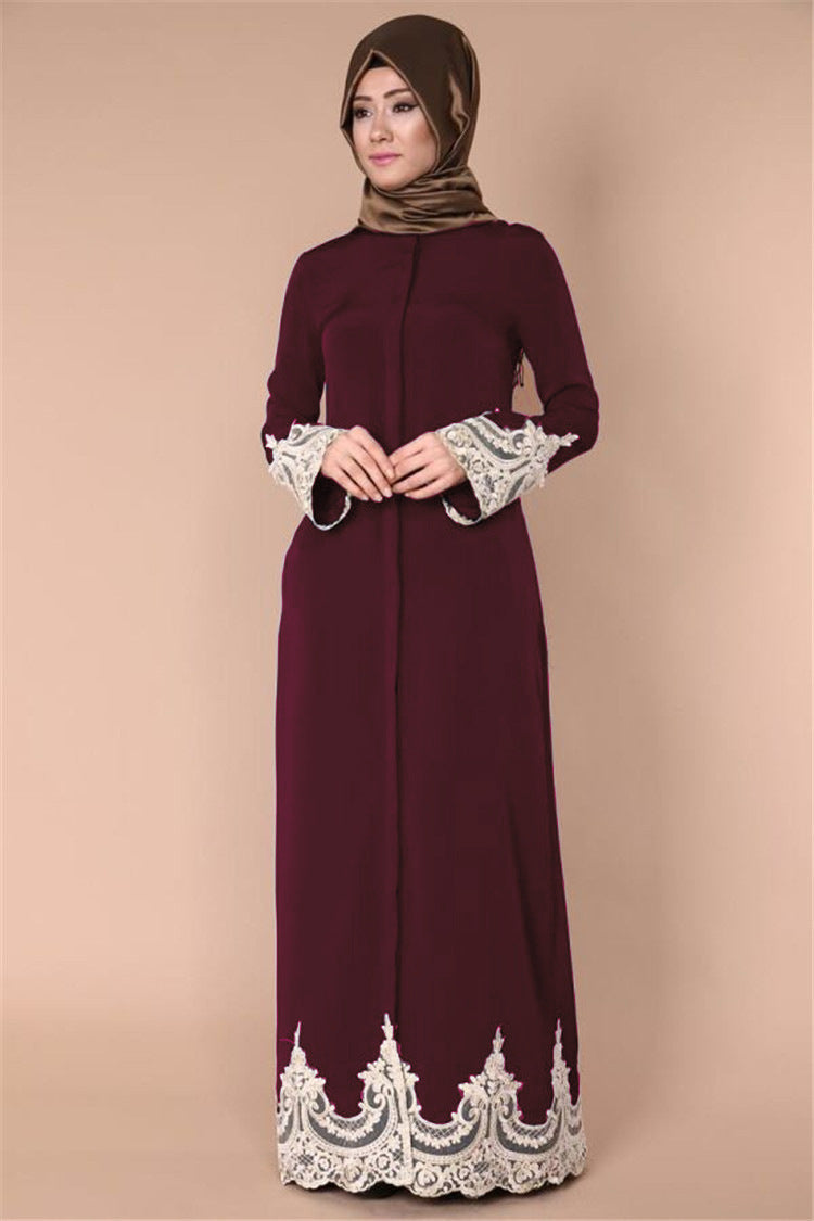 Muslim abaya robe