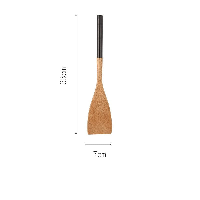 Household wood spatula