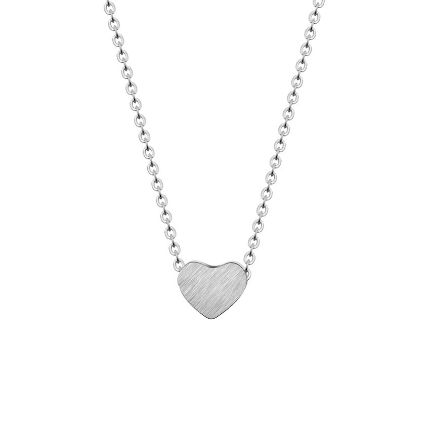 Romantic heart necklace for Valentine's Day