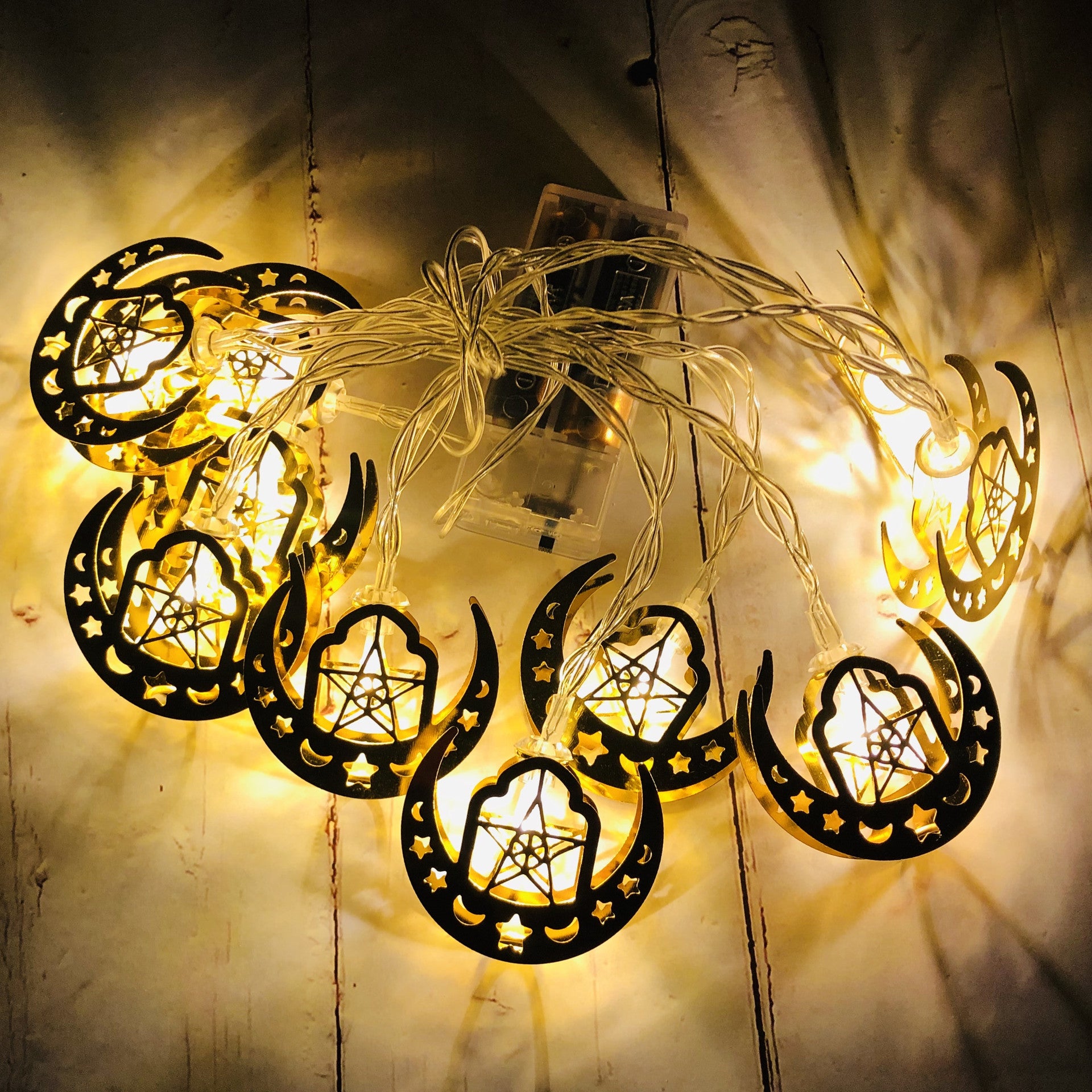 LED Eid Mubarak fairy lights