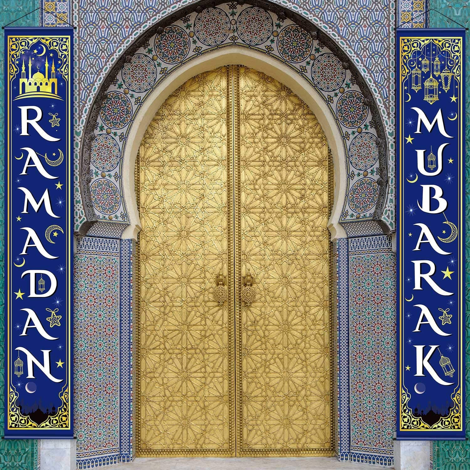 Eid Mubarak decoration banner