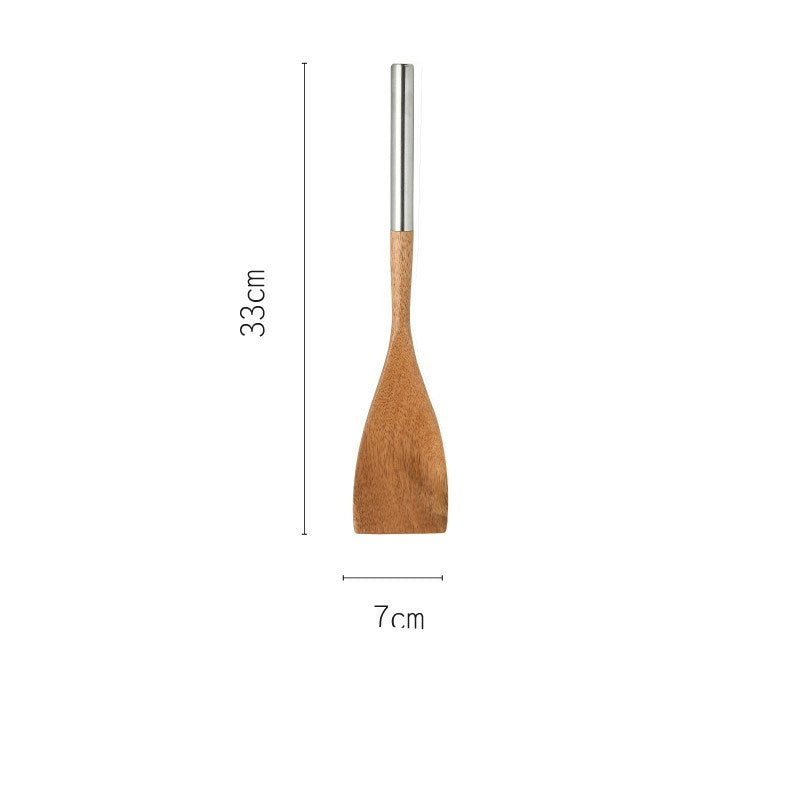 Household wood spatula