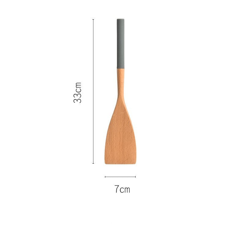 Household wood spatula