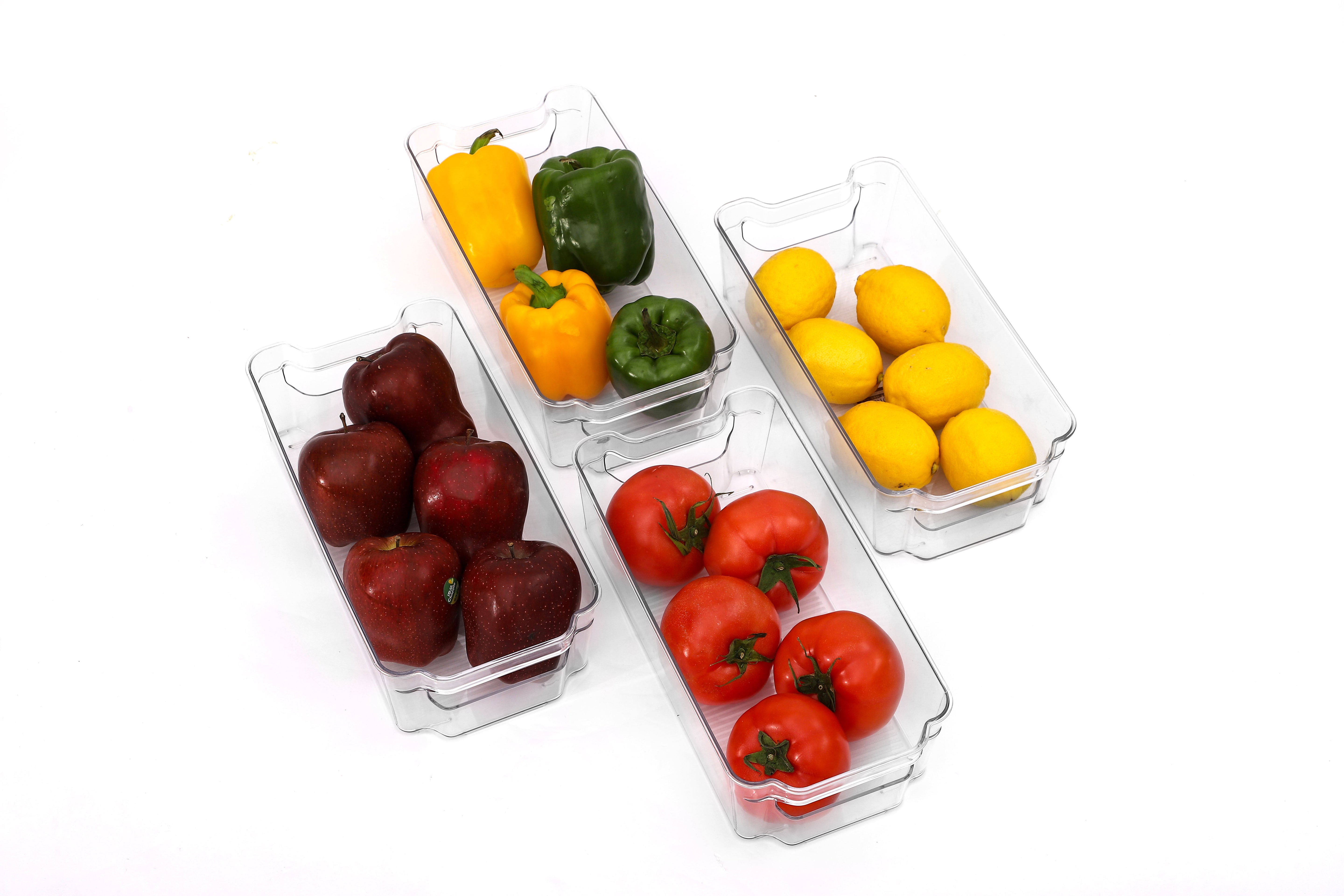 4 Piece Small Fridge Container Set 