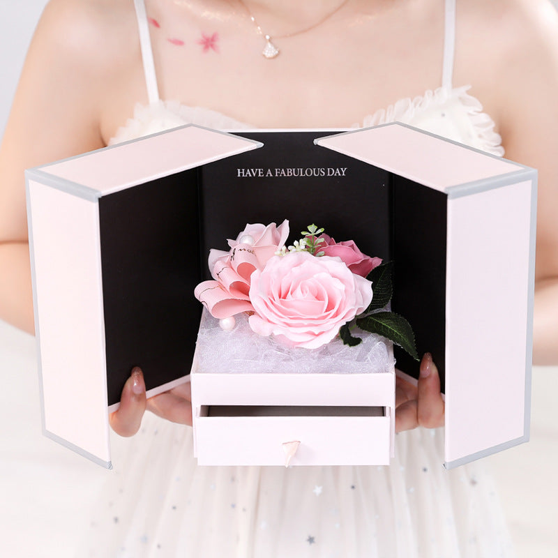 Rose Jewelry Gift Box