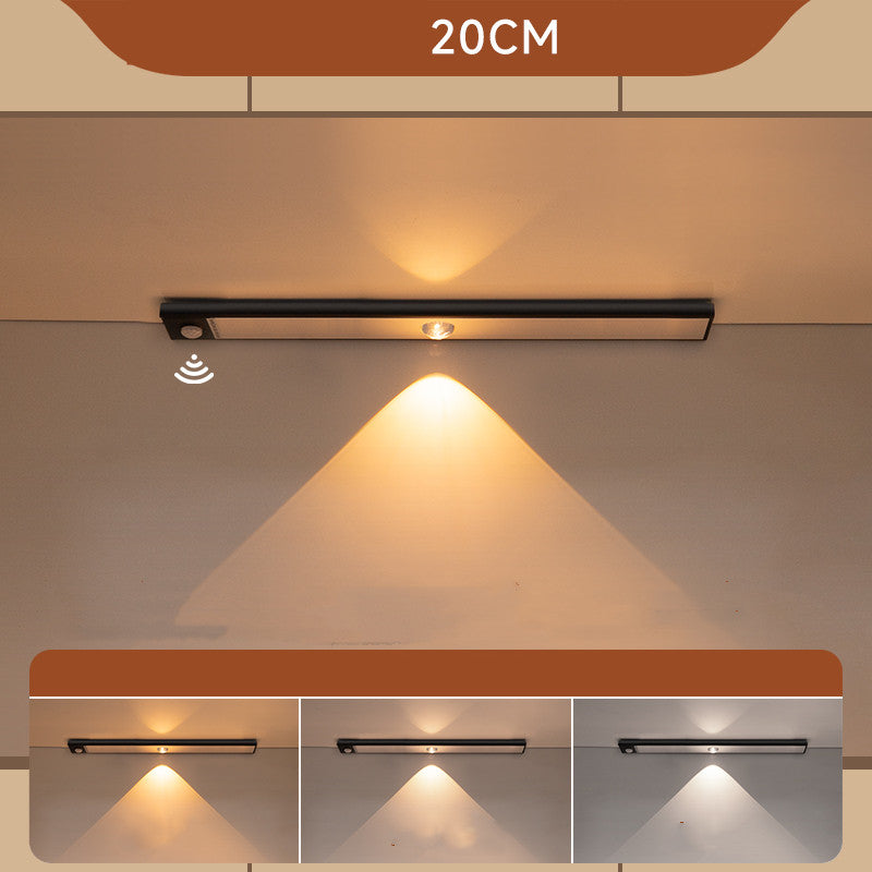 LED wireless and self-adhesive light track 