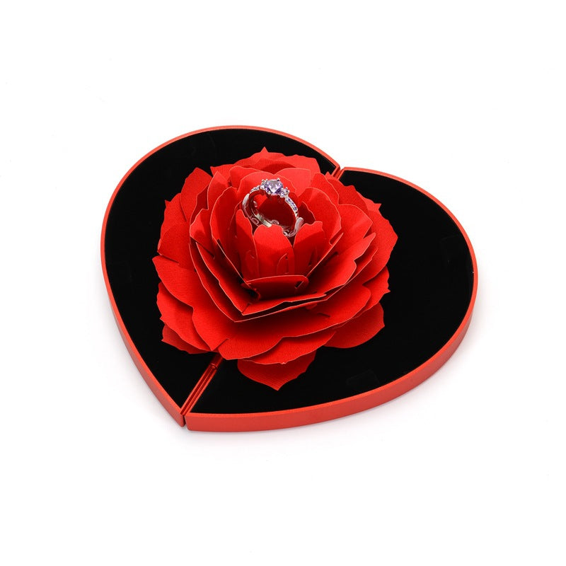 Heart shape ring box