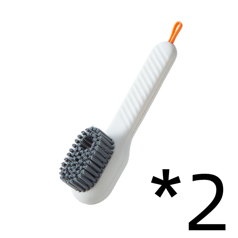 Multifunctional brush for shoes and clothes