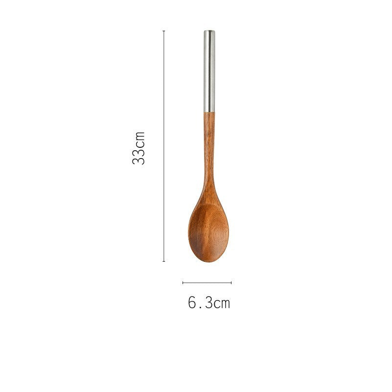 Household wood spatula