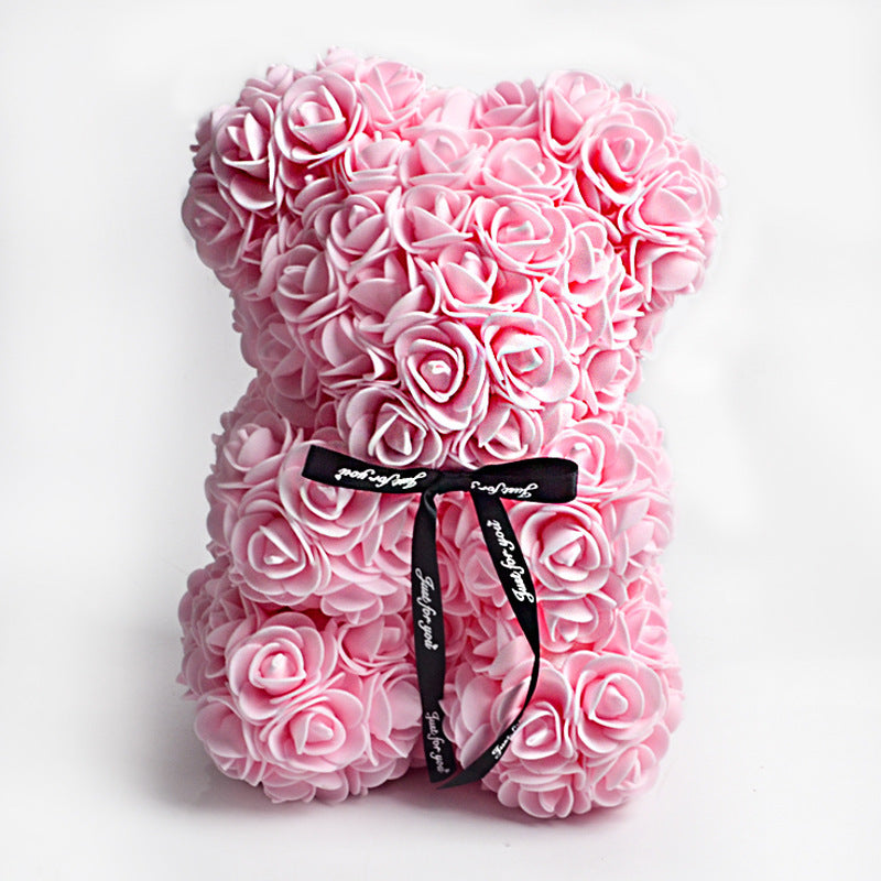 Rose-Teddybär mit ewigen Rose