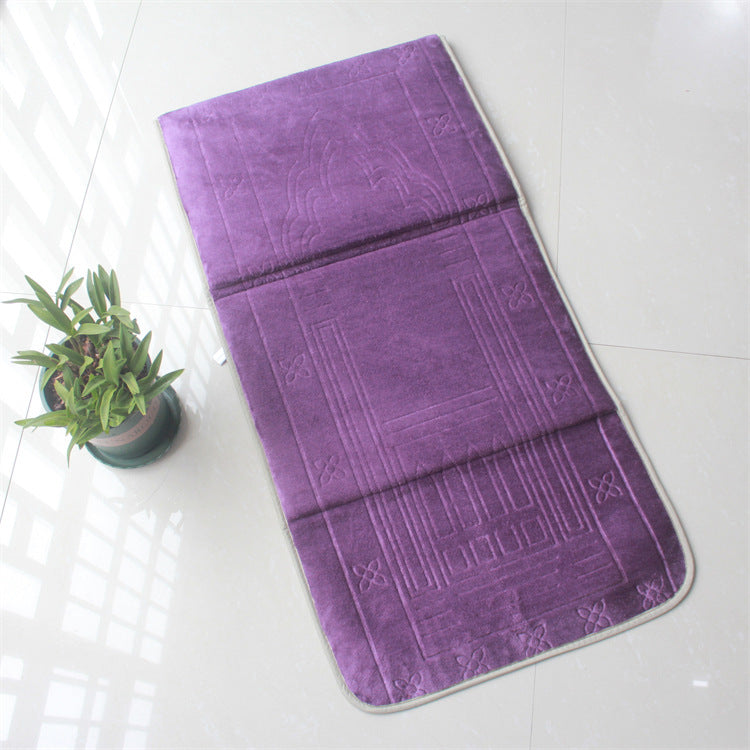 Foldable prayer mat