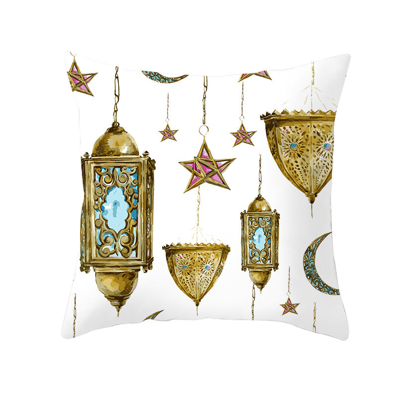 Ramadan Eid Mubarak Pillow Cover