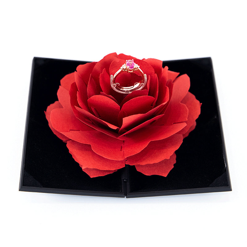 Heart shape ring box