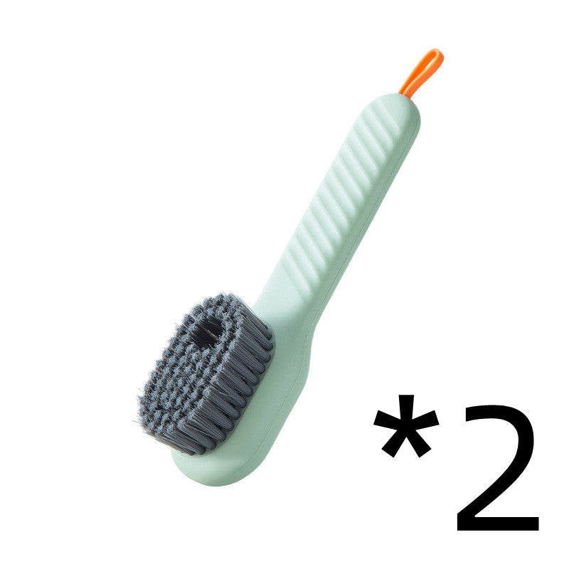 Multifunctional brush for shoes and clothes