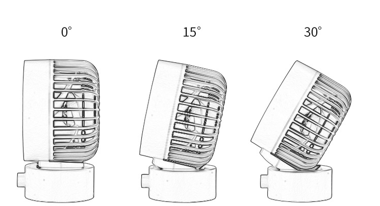 Desktop mini fan