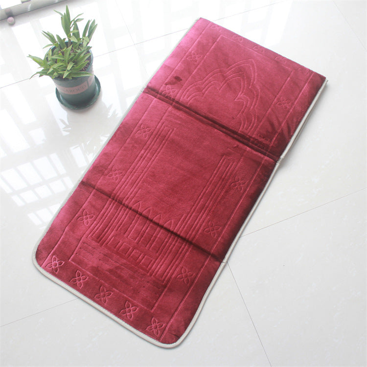 Foldable prayer mat