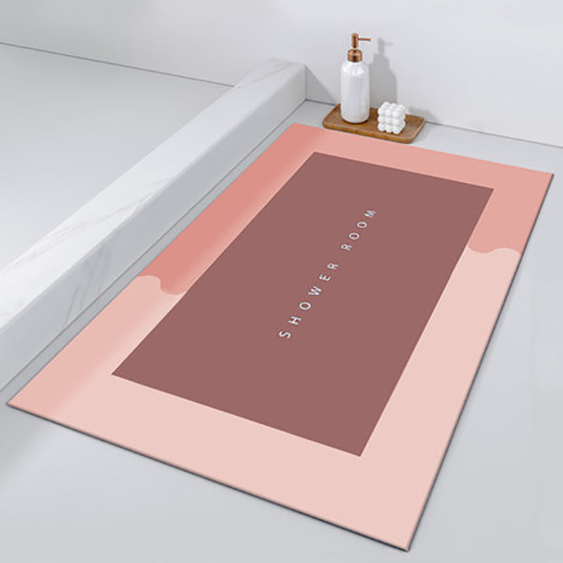 Absorbent &amp; quick-drying floor mat