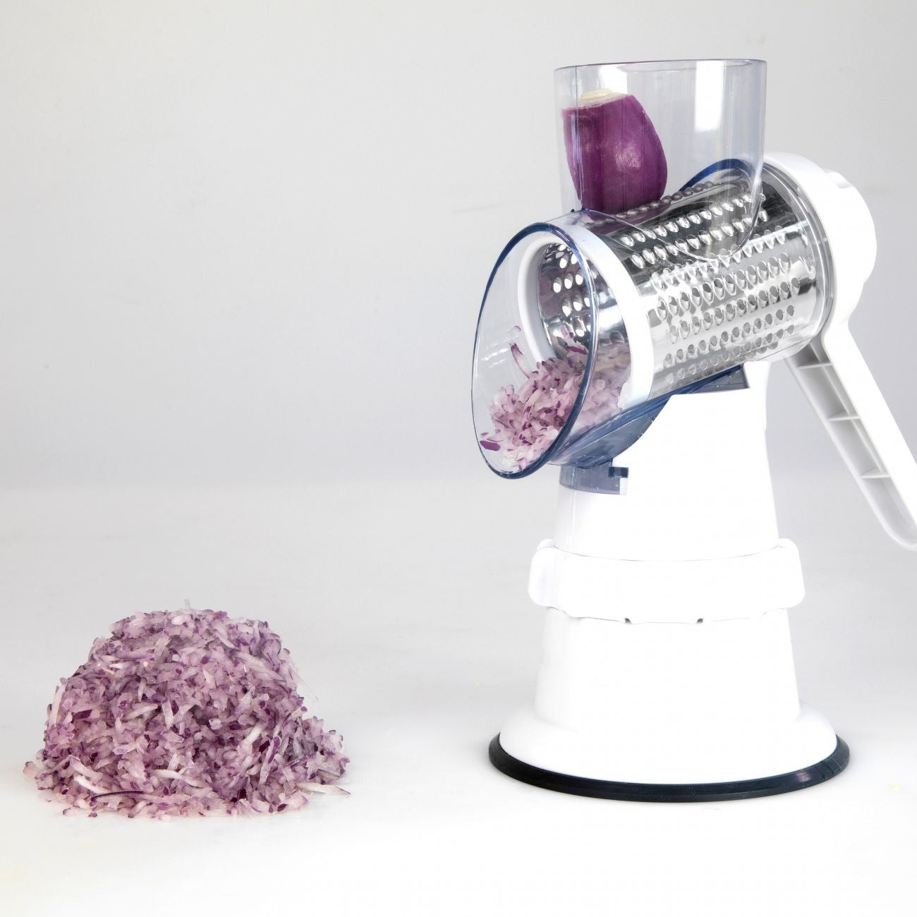 3 in 1 kitchen helper: vegetable cutter, chopper, shredder 