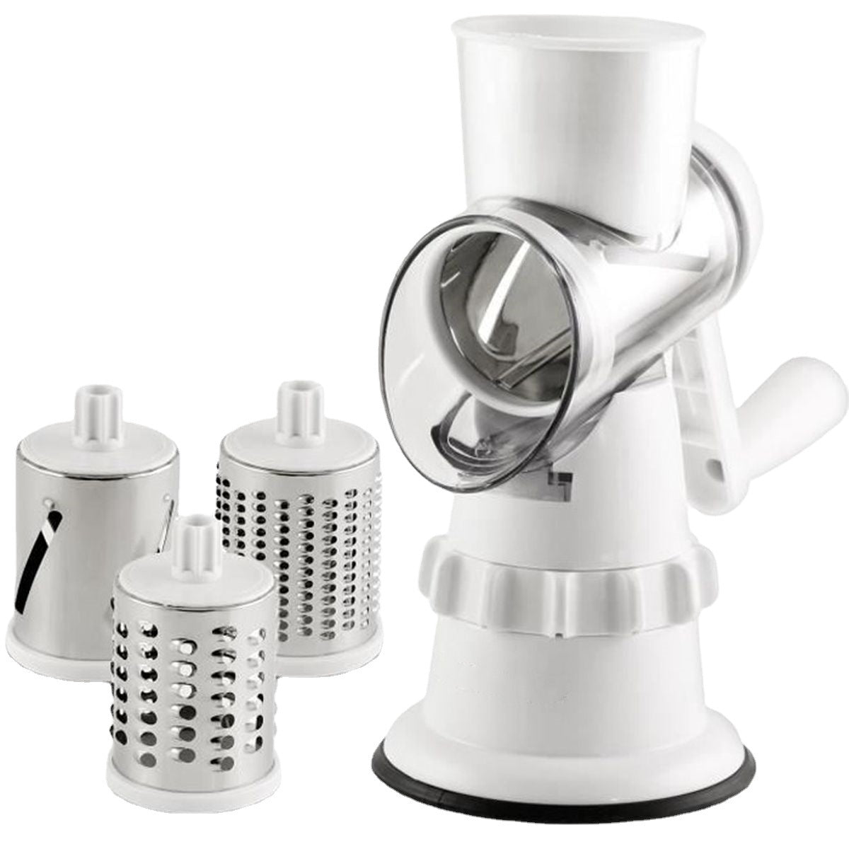 3 in 1 kitchen helper: vegetable cutter, chopper, shredder 