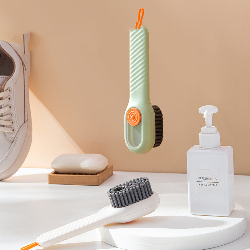 Multifunctional brush for shoes and clothes