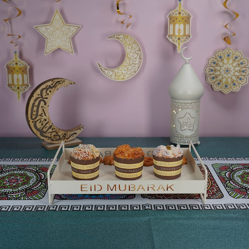 EID MUBARAK tray