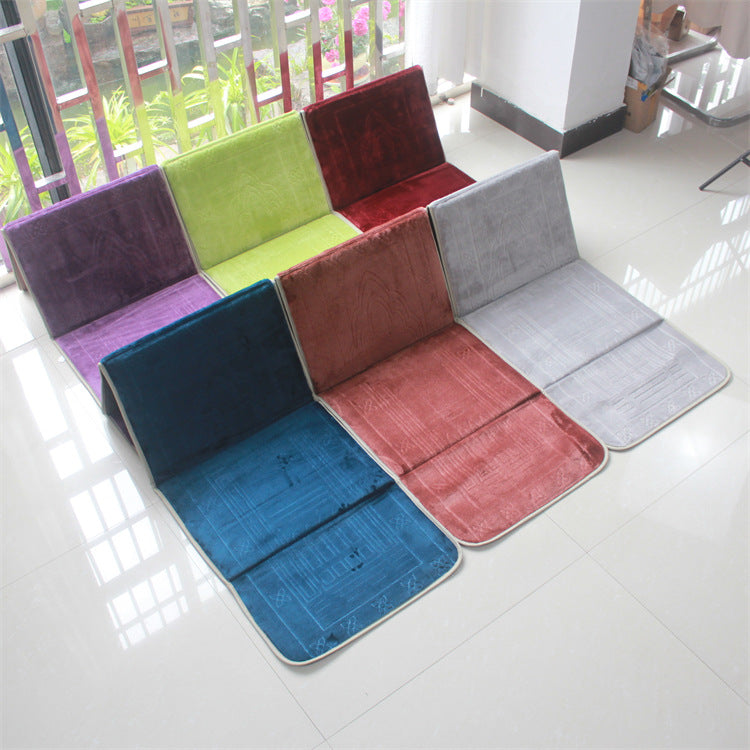 Foldable prayer mat