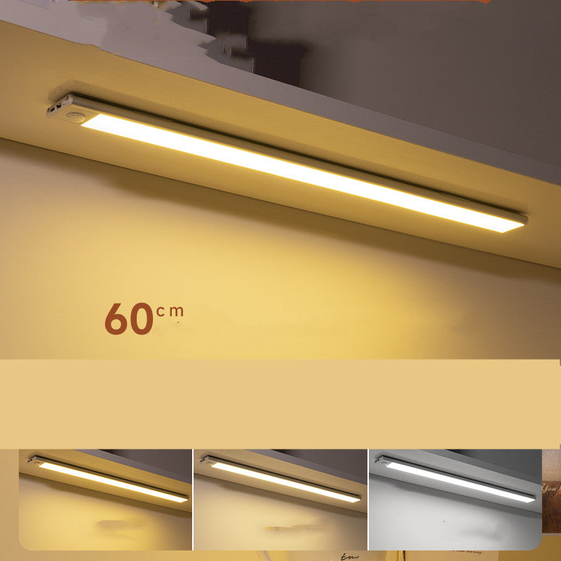 LED wireless and self-adhesive light track 