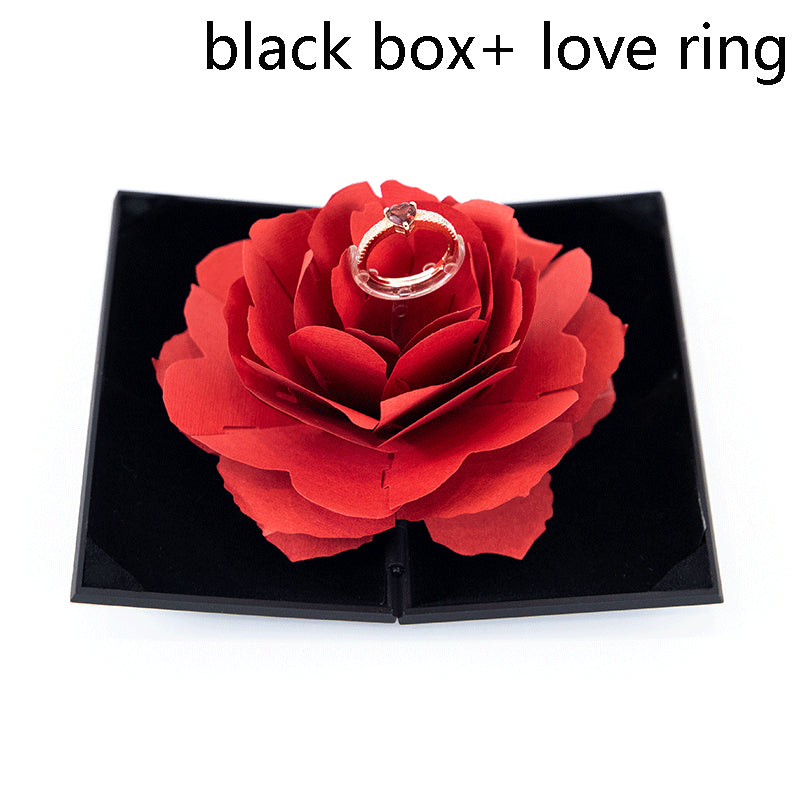 Heart shape ring box