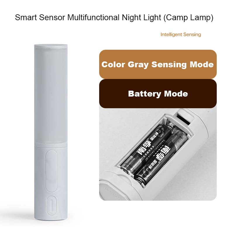 Multifunctional night light with intelligent sensor 