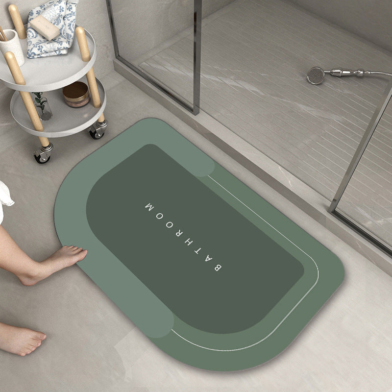 Absorbent &amp; quick-drying floor mat