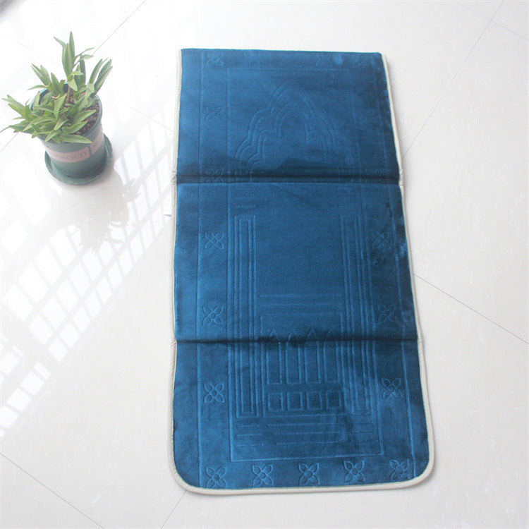 Foldable prayer mat